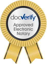 docVerify Approved Electronic Notary